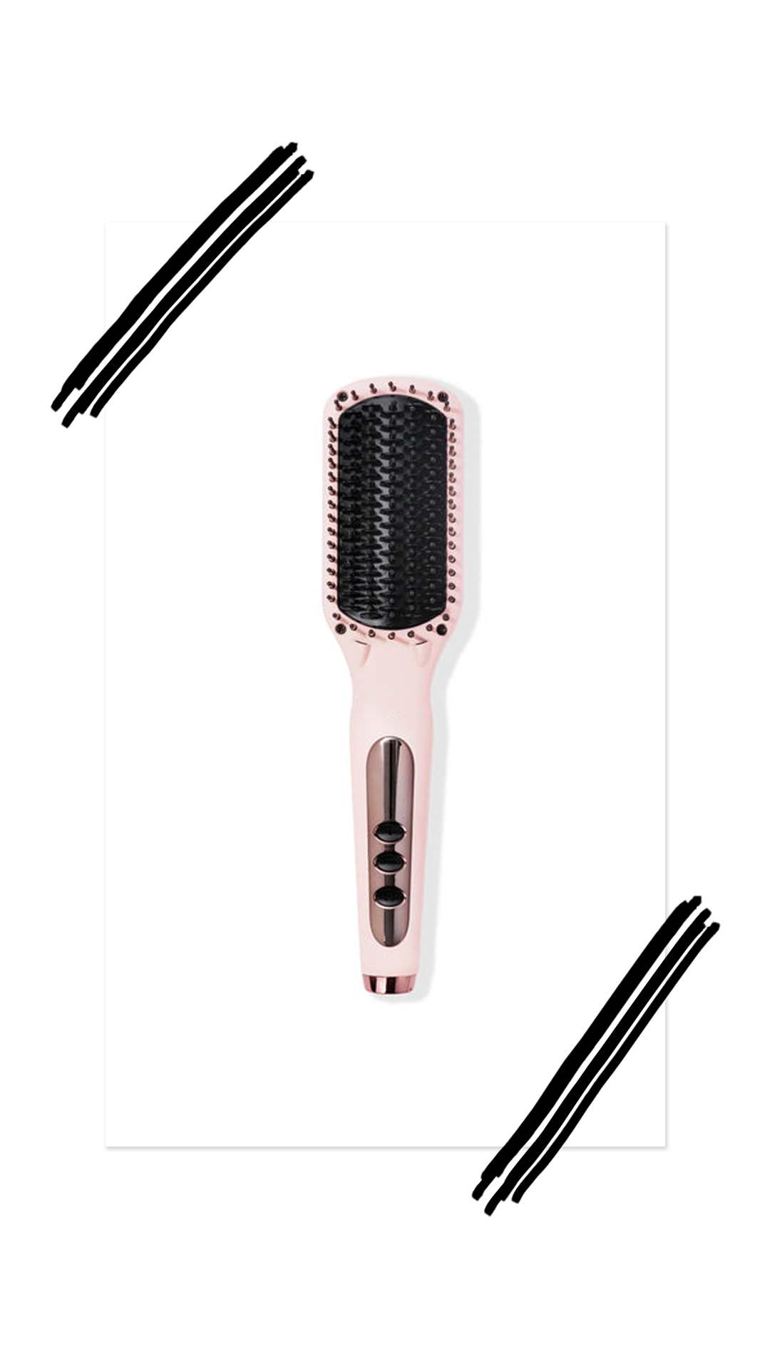 Lange hairbrush straightener deals